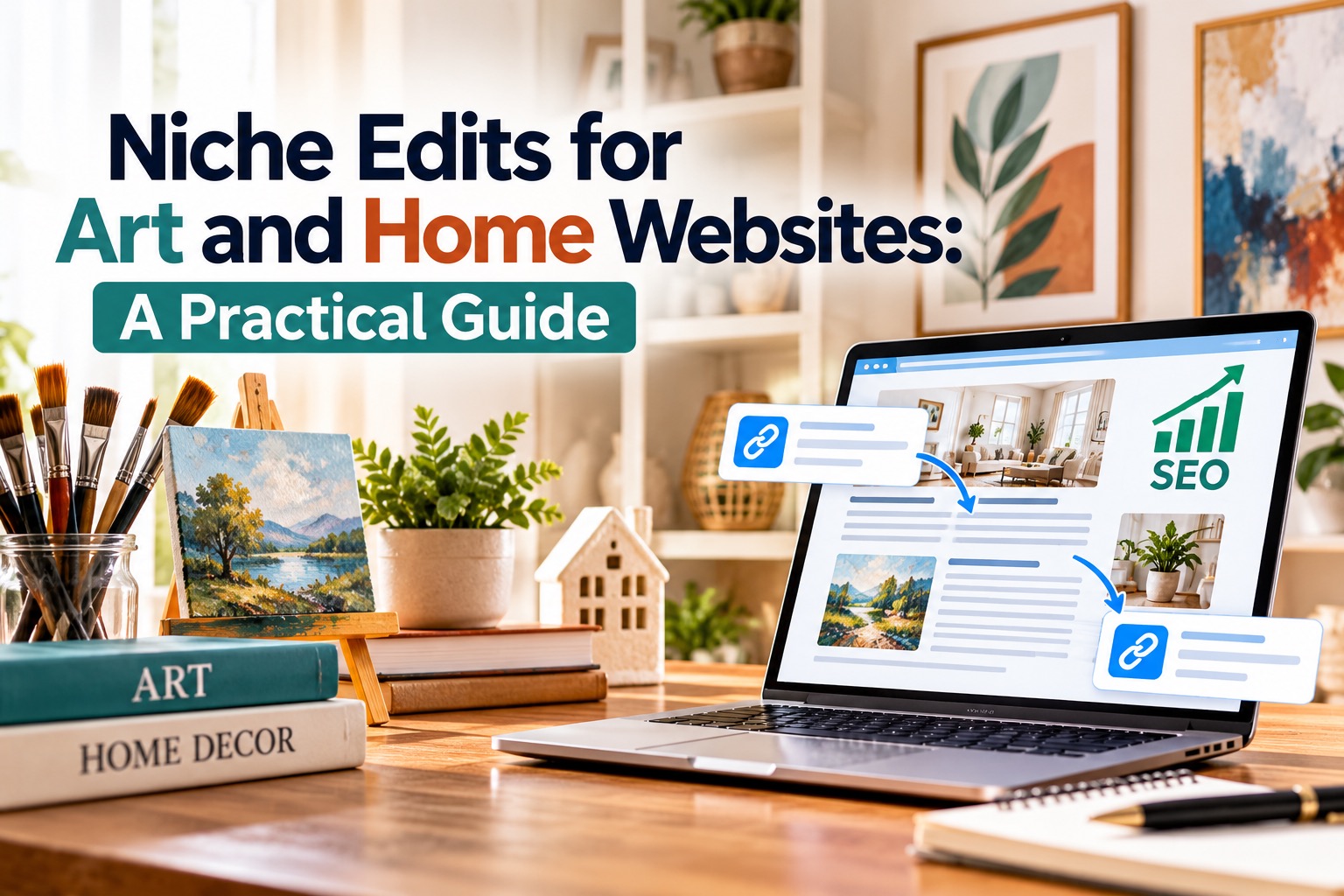 Niche Edits for Art and Home Websites: A Practical Guide