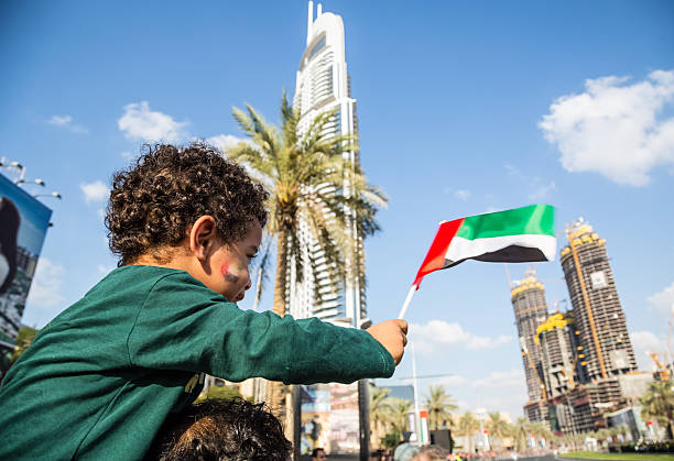 How to Make a Wooden Hand Flag with a Printed UAE Flag for National Day
